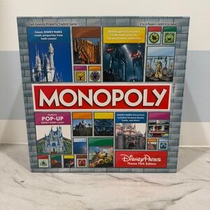 Monopoly Disney Parks Theme Park Edition Pop Up Castle 2019